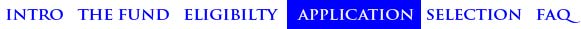 Fary Scholarship navigation menu