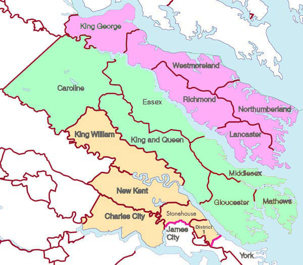 Fary Scholarship eligibility counties in Virginia